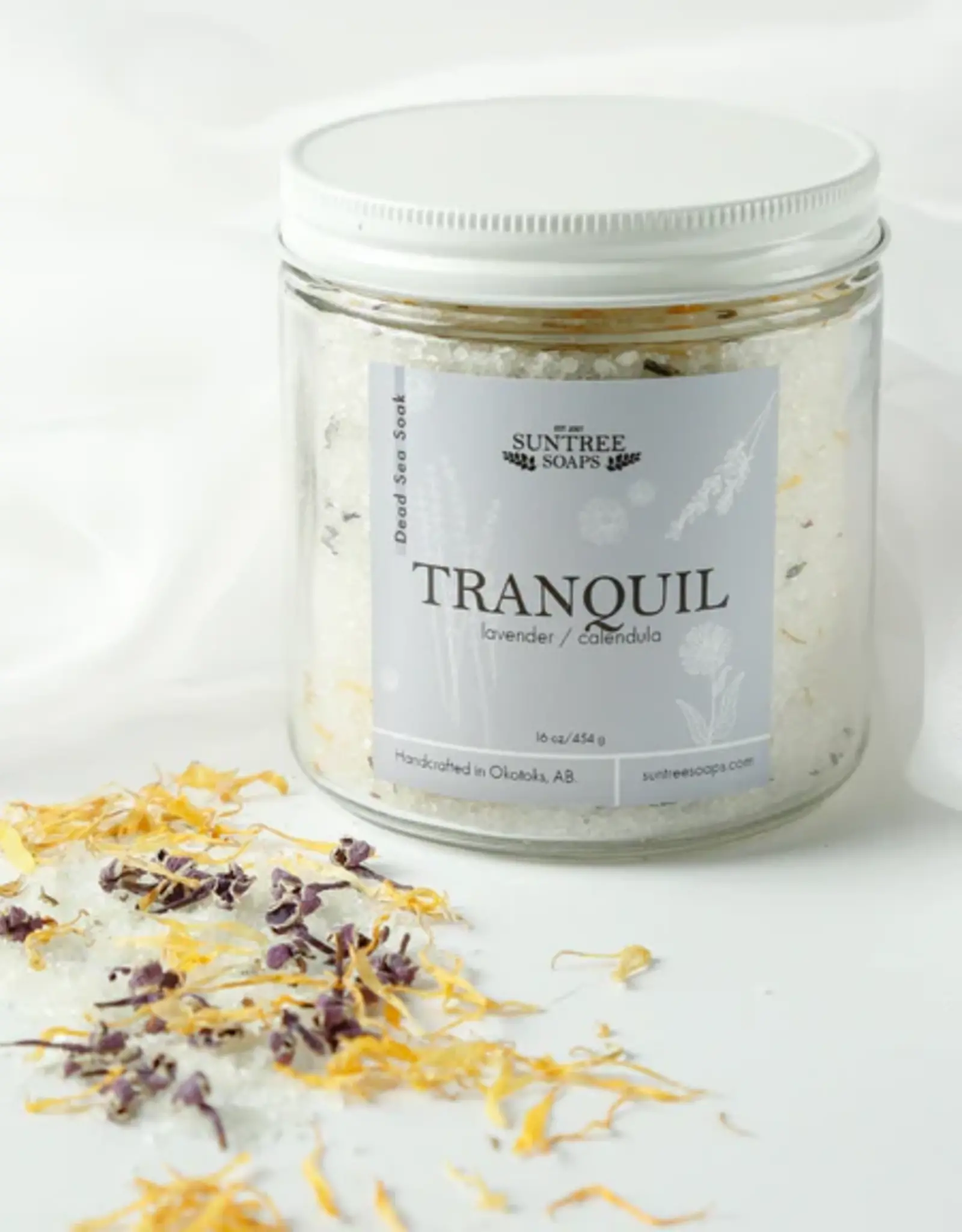 Suntree Soaps Dead Sea Soak 16oz-Tranquil
