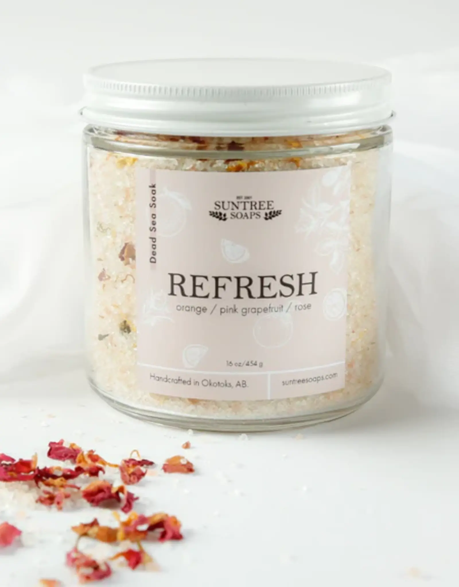 Suntree Soaps Dead Sea Soak 16oz-Refresh
