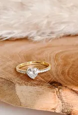 Sweet Three Designs Ice Heart Ring