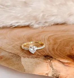 Sweet Three Designs Ice Heart Ring