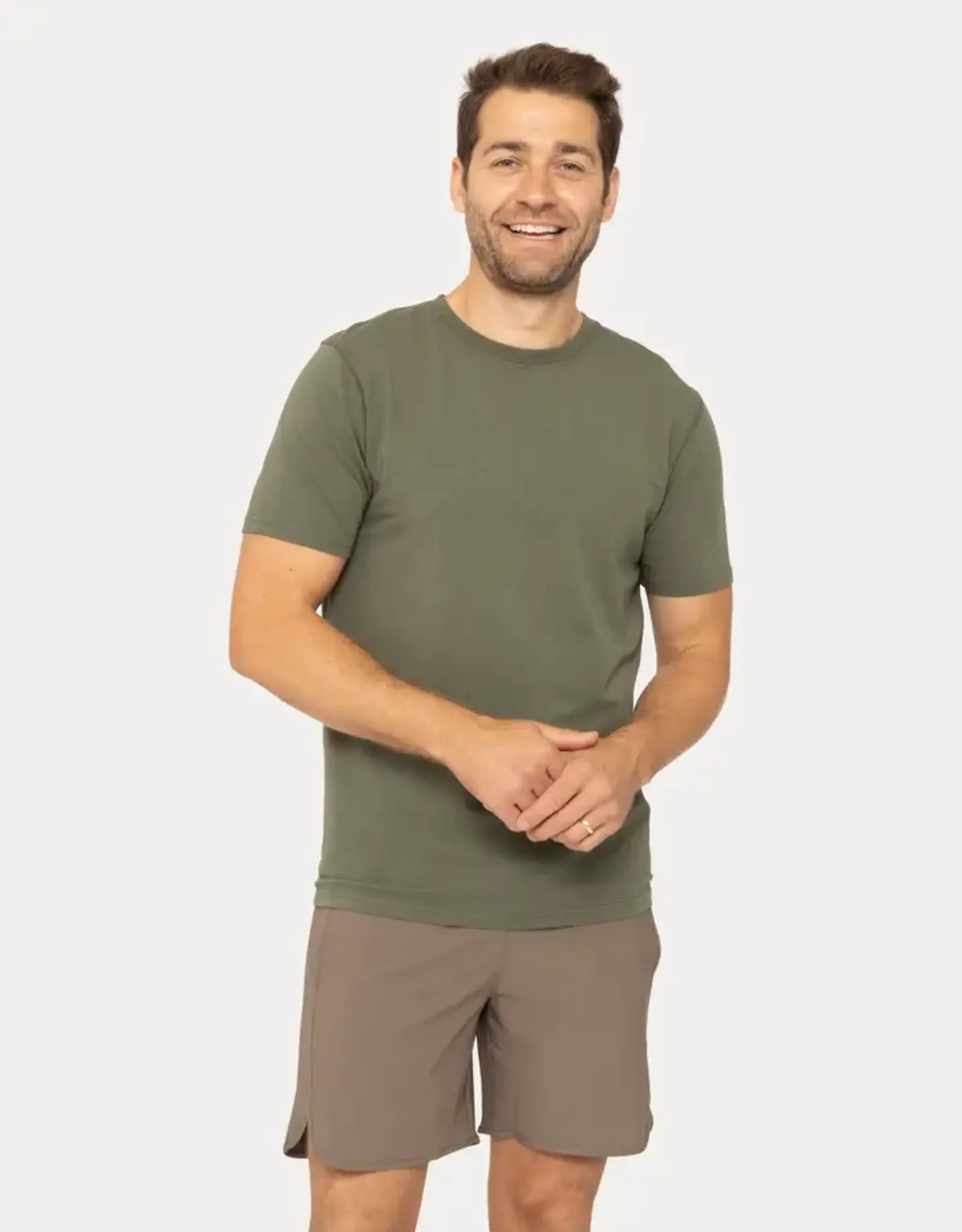 Mono B Cotton Blend Short Sleeve Tee