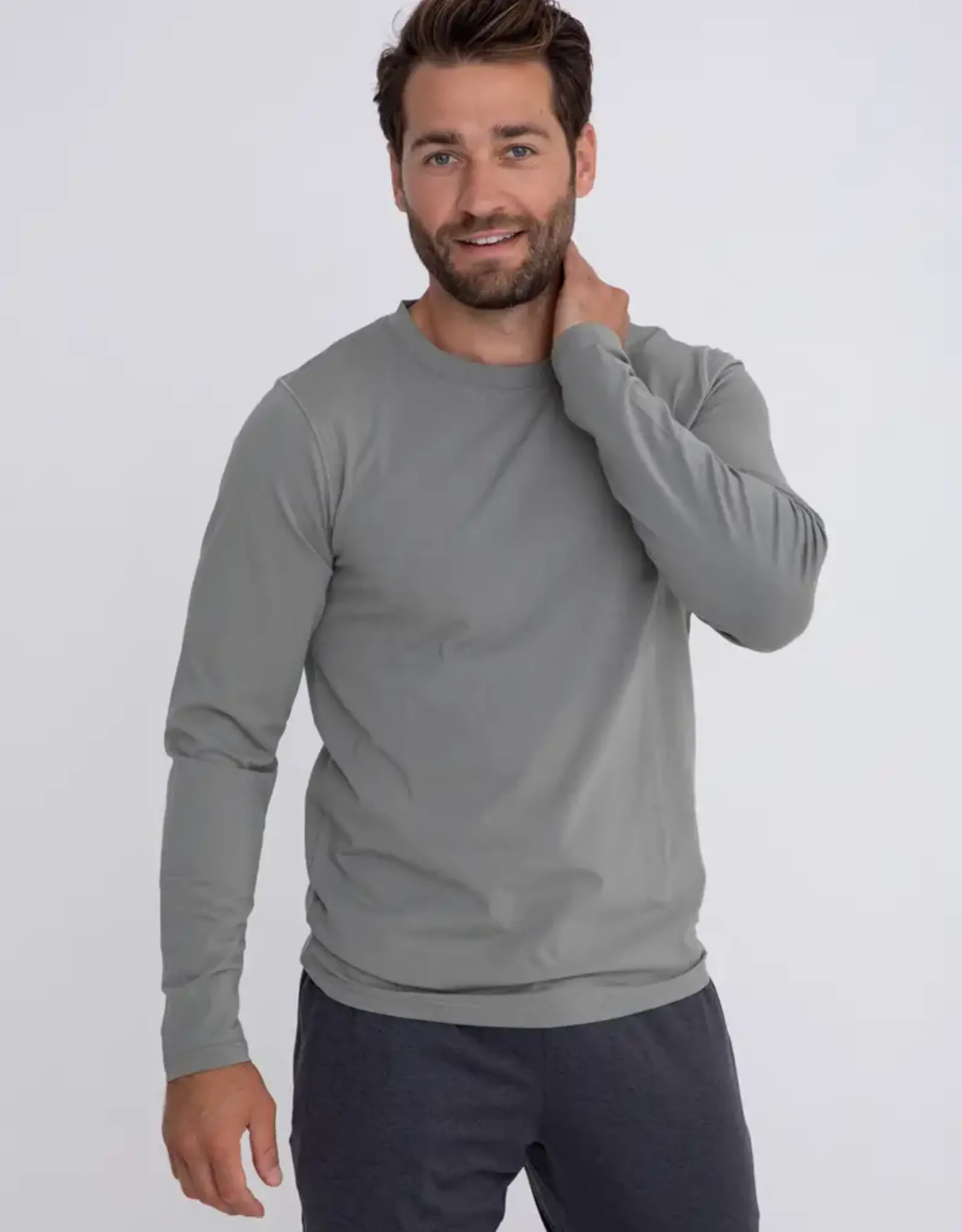 Mono B Cotton Blend Long Sleeve