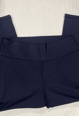 Mono B Sweetheart Back Leggings, Plus, Black