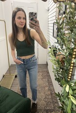 Mono B Seamless Cropped Tank Top