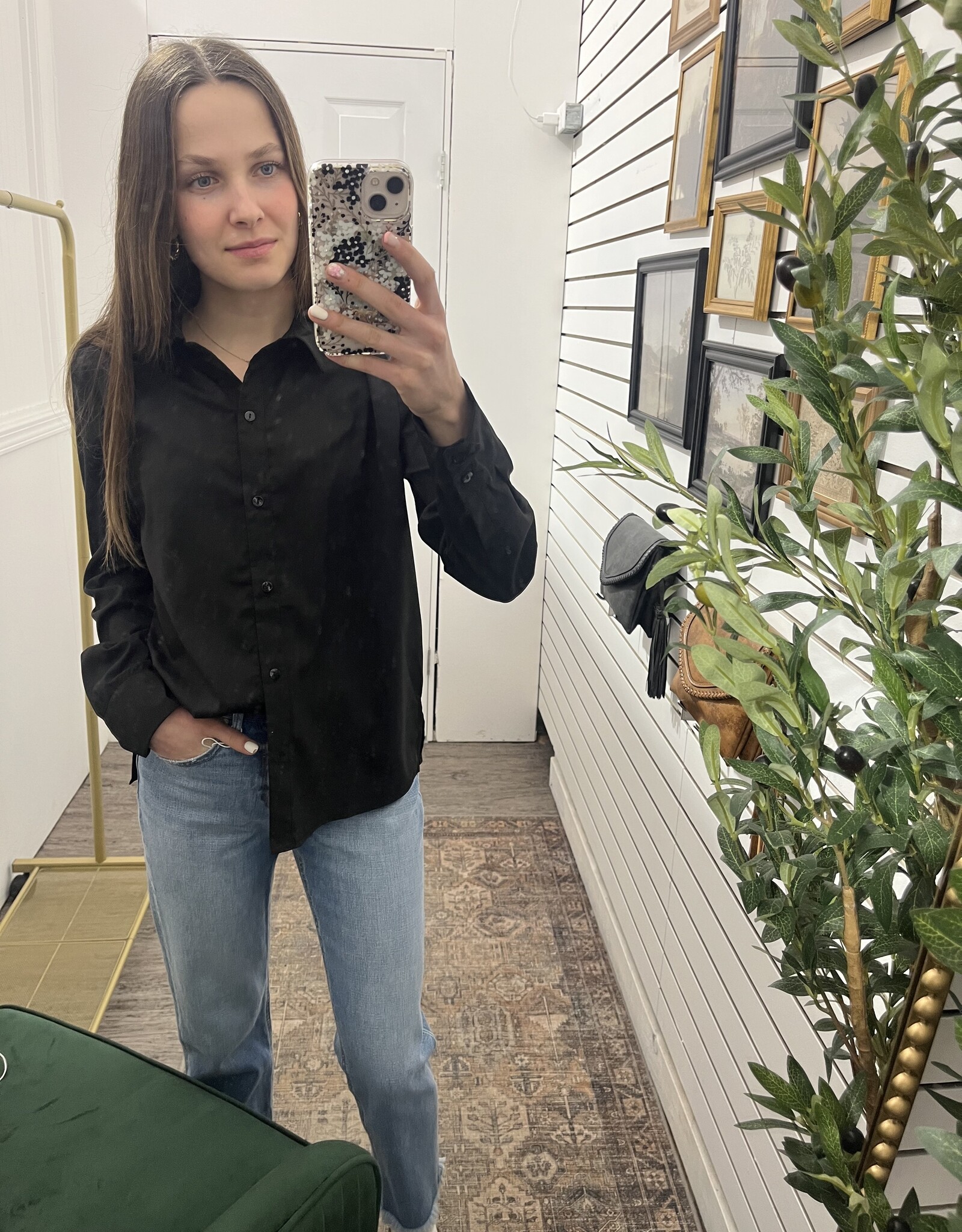 Silky, Button Down Shirt, Asstd