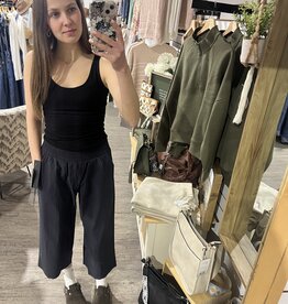 Mono B Cropped Wide Leg Pants