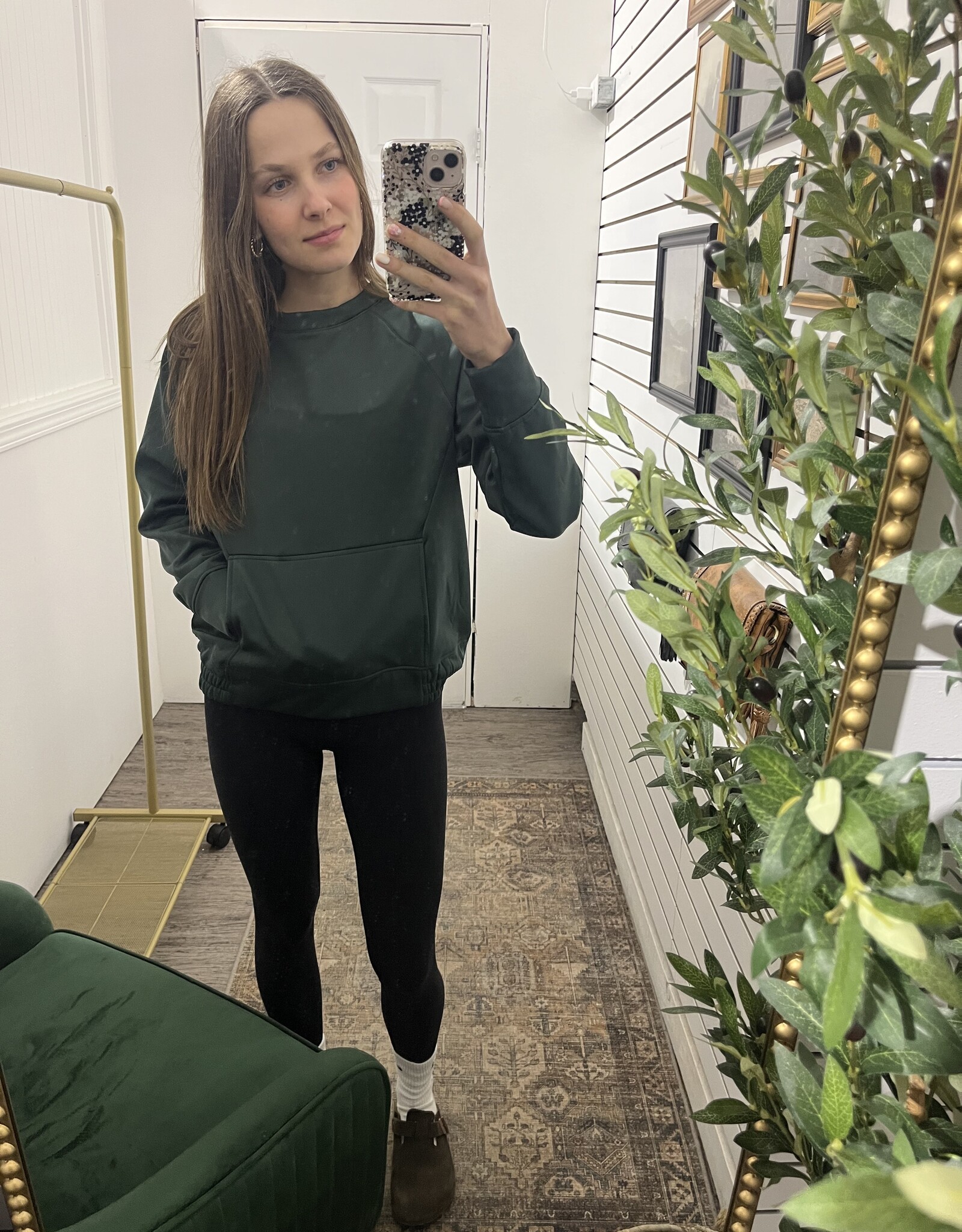 Mono B Micro Fleece Crewneck