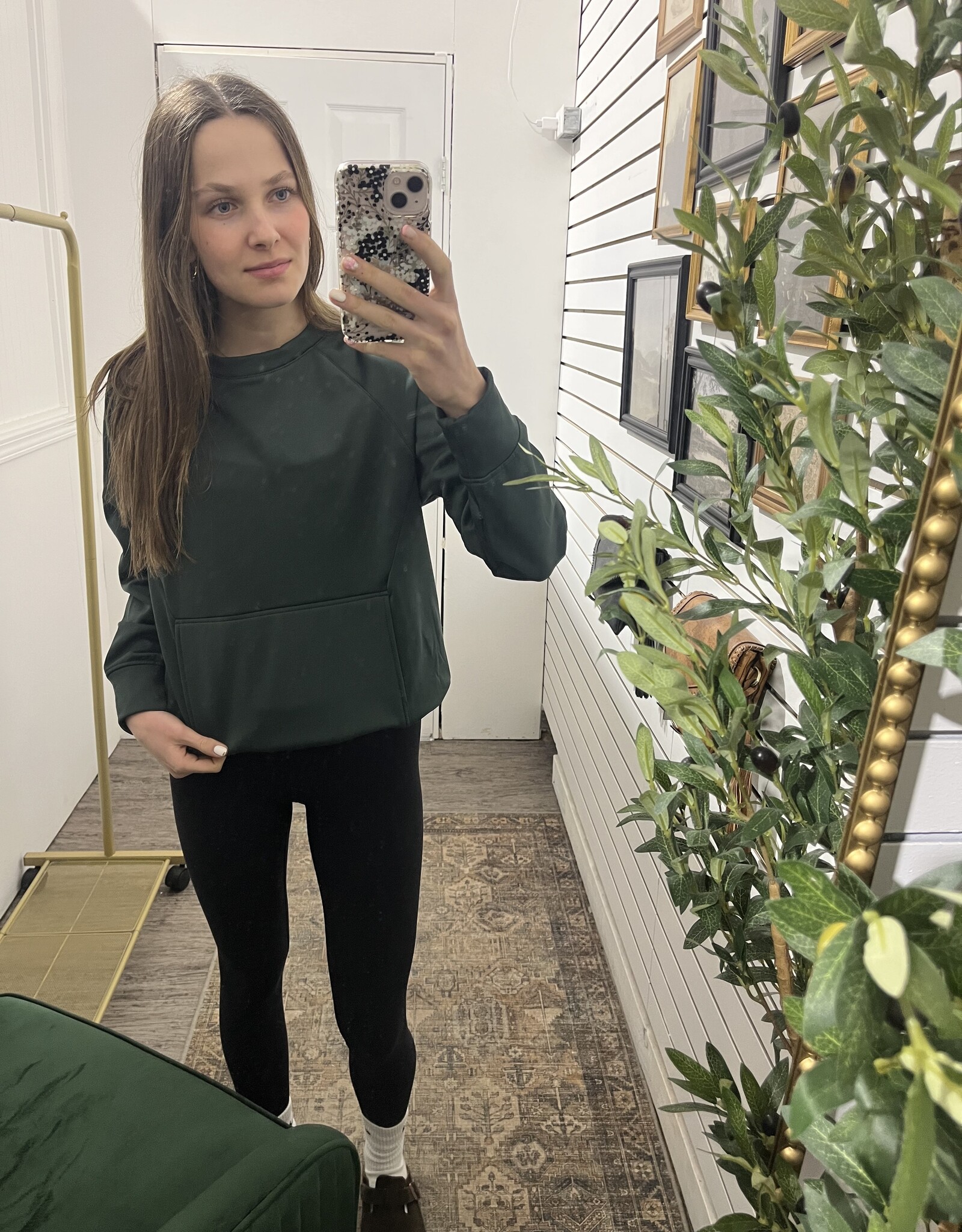 Mono B Micro Fleece Crewneck