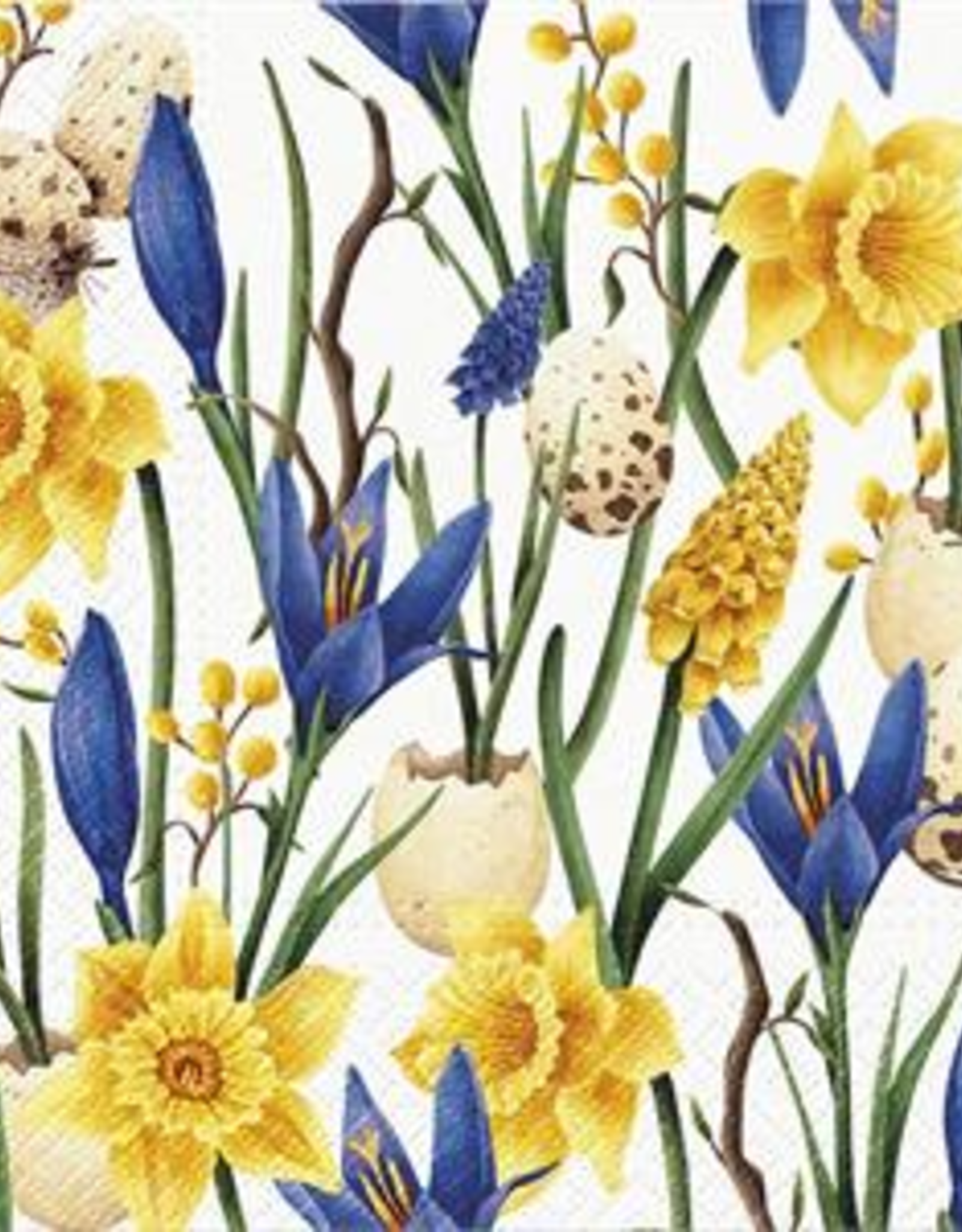 Napkins- Muscari & Daffodils