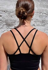 Mono B Venice Cloud Criss-Cross Sports Bra