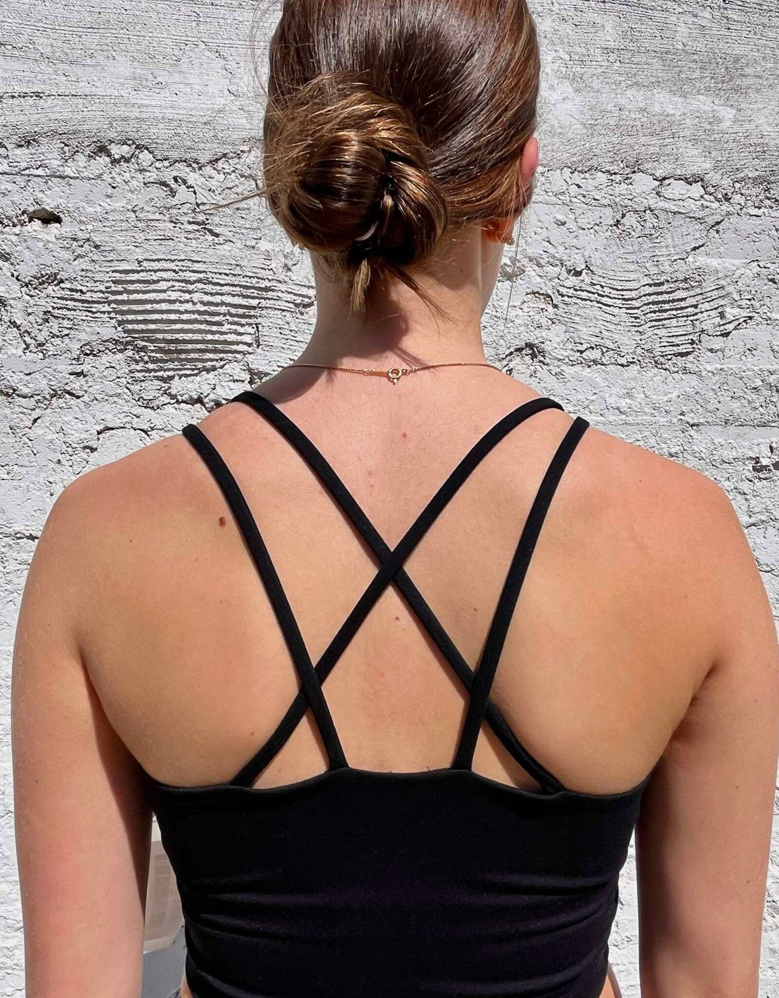 Mono B Venice Cloud Criss-Cross Sports Bra