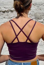 Mono B Venice Cloud Criss-Cross Sports Bra