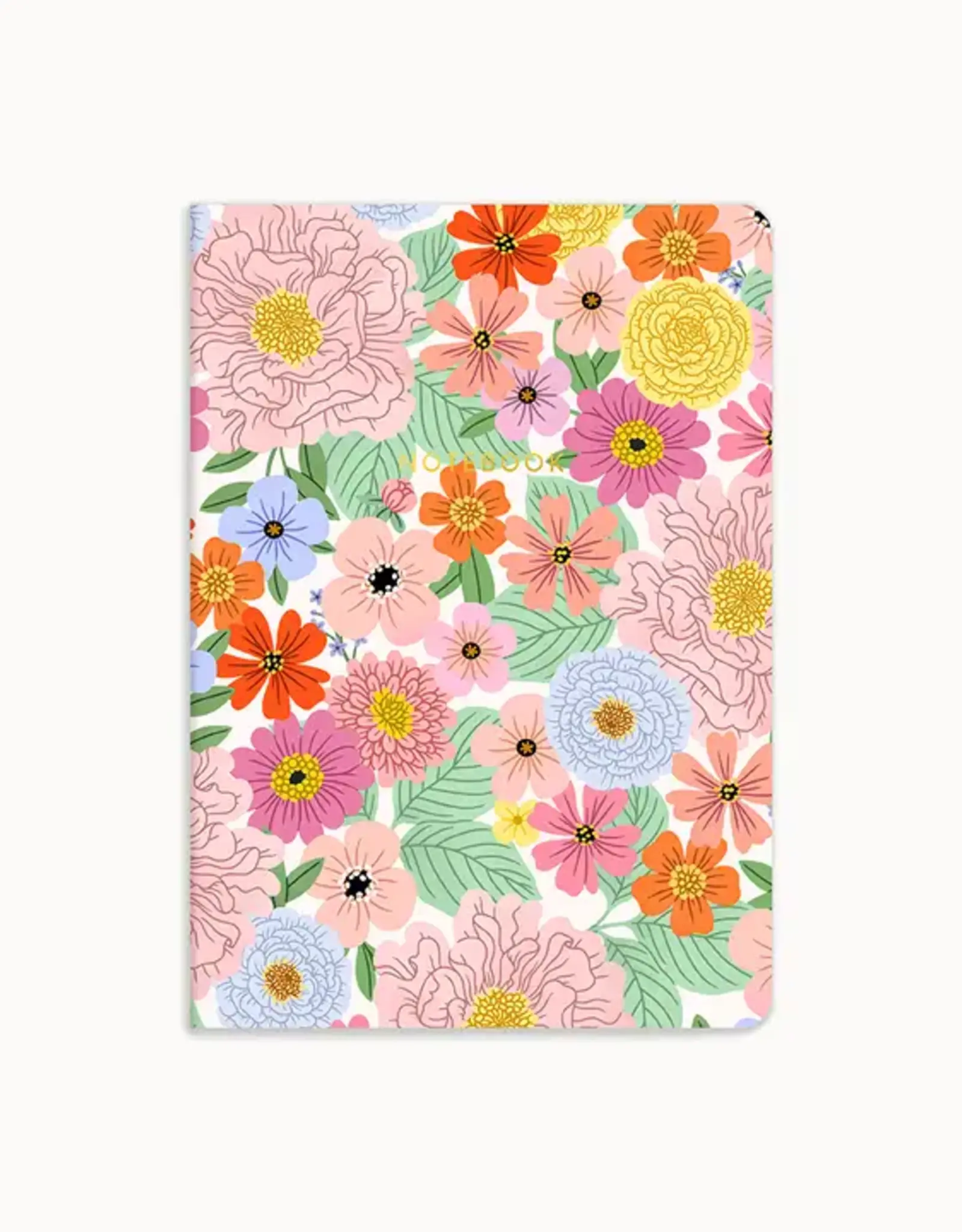 Linden Paper Co Summer Floral Sewn Notebook