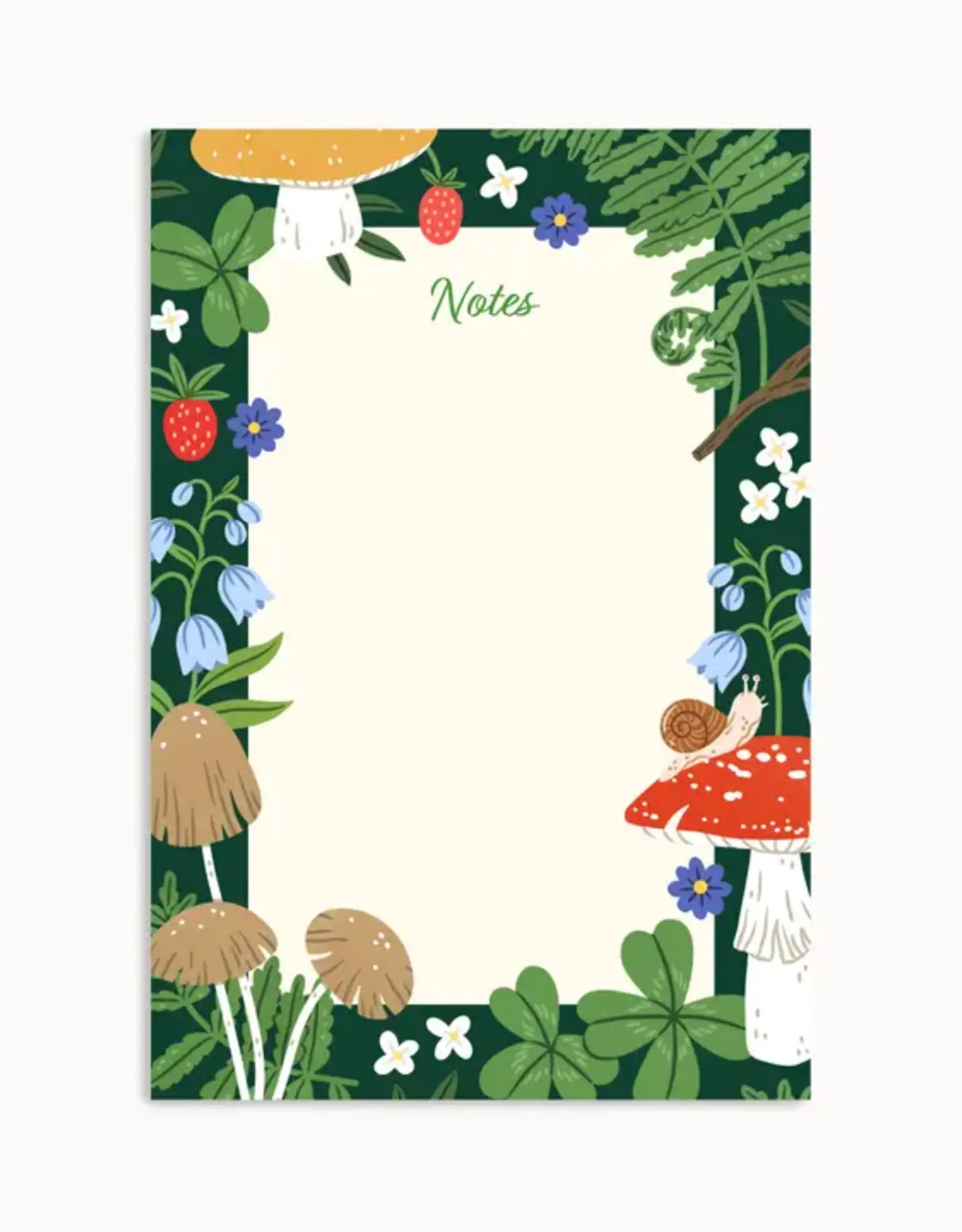 Linden Paper Co Mushroom Notepad
