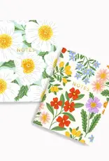 Linden Paper Co Loveliest Floral + Mini Peonies Notebook Set