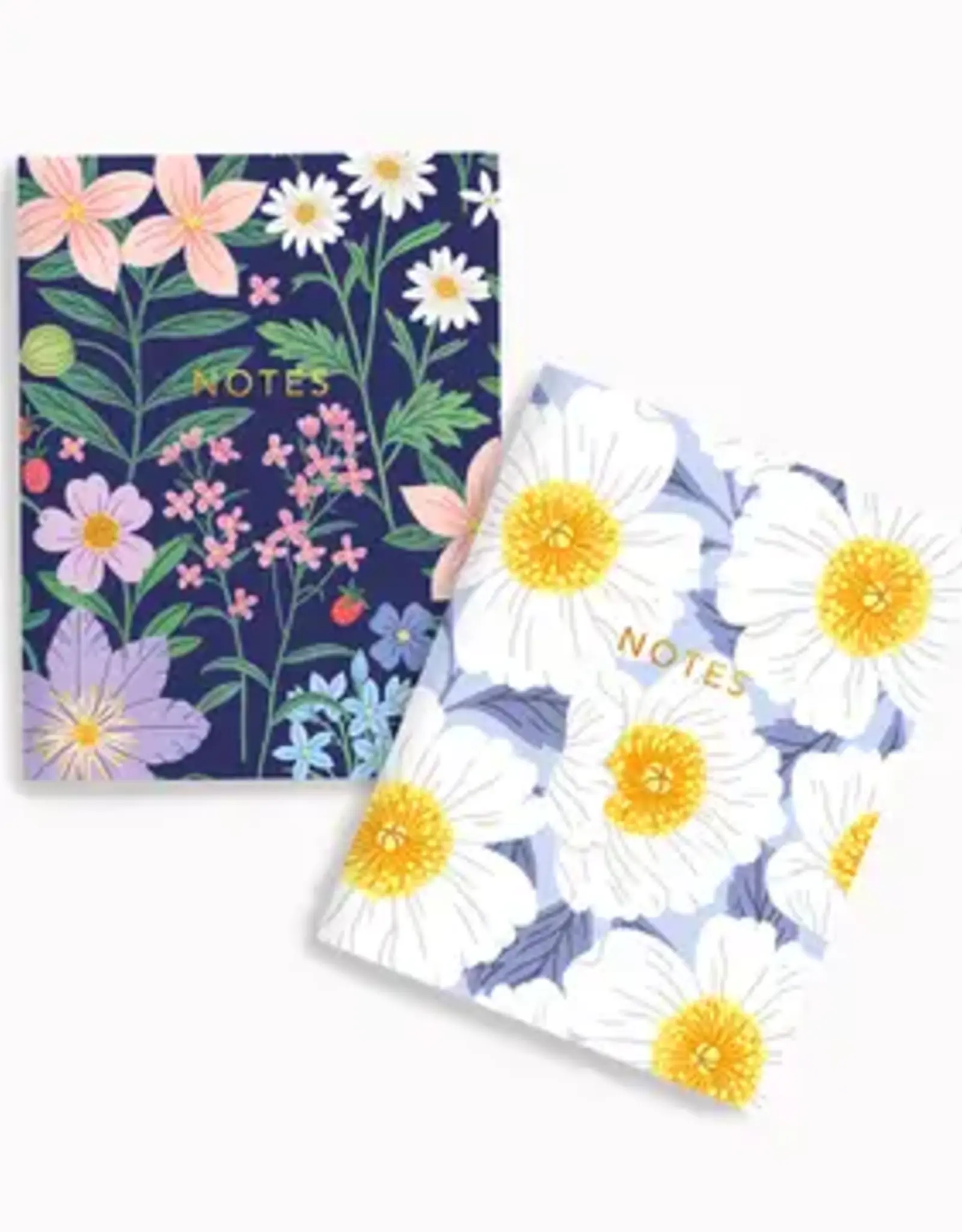 Linden Paper Co Willa Floral + Lilac Peonies Notebook Set