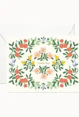 Linden Paper Co Card, Thank You Meadows