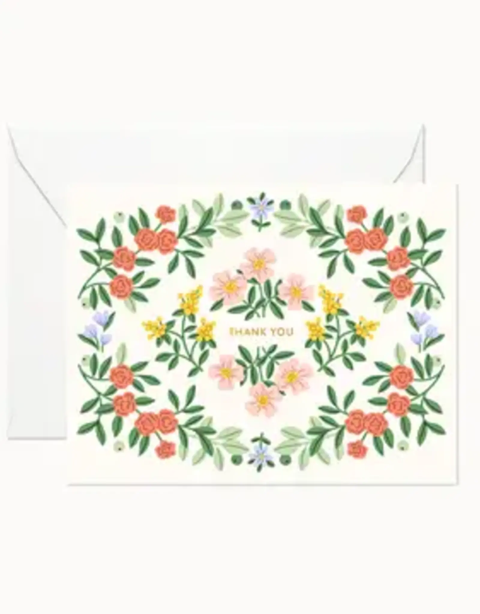 Linden Paper Co Card, Thank You Meadows