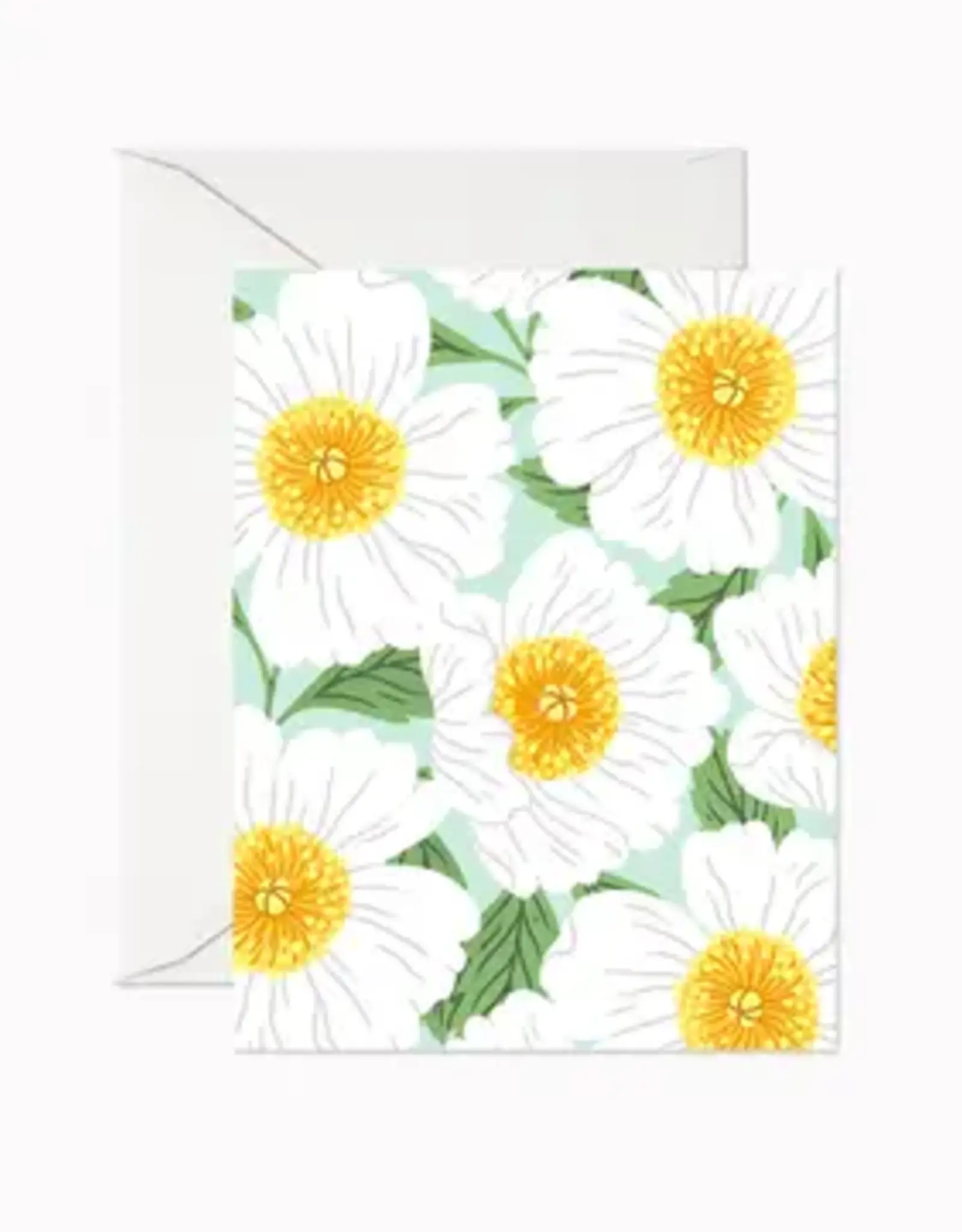 Linden Paper Co Card, Peony Dance