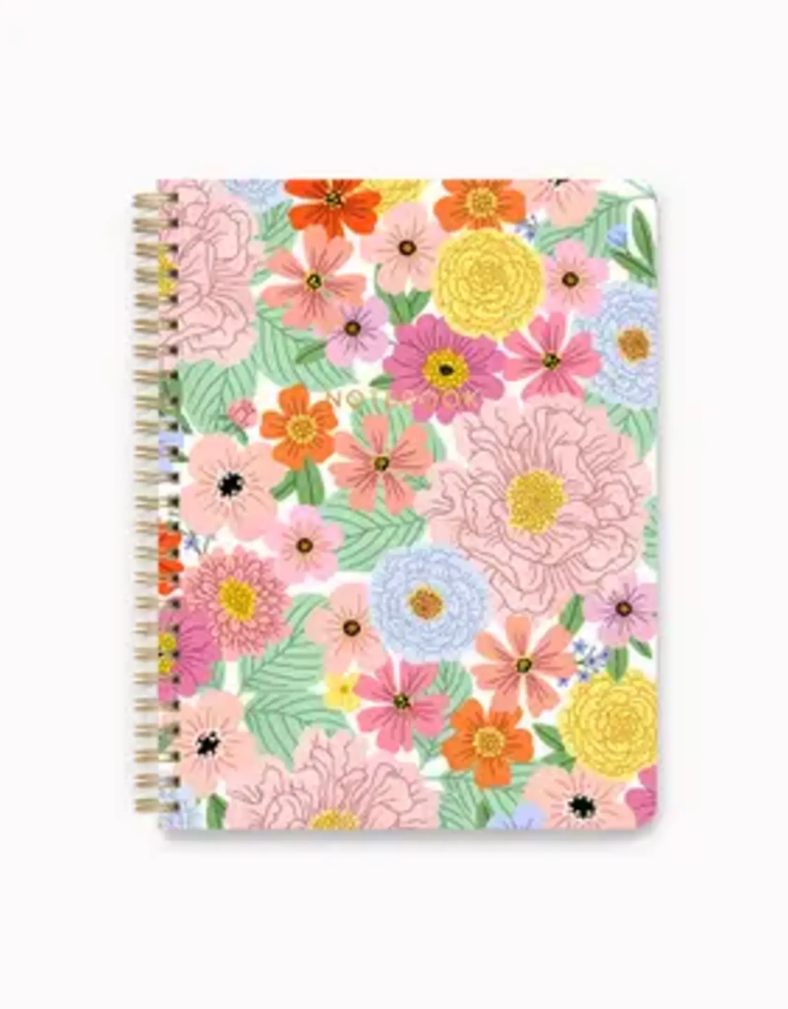 Linden Paper Co Summer Floral Spiral Notebook