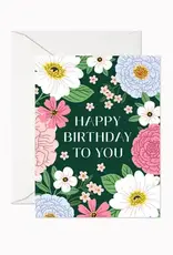Linden Paper Co Card, Happy Birthday To You