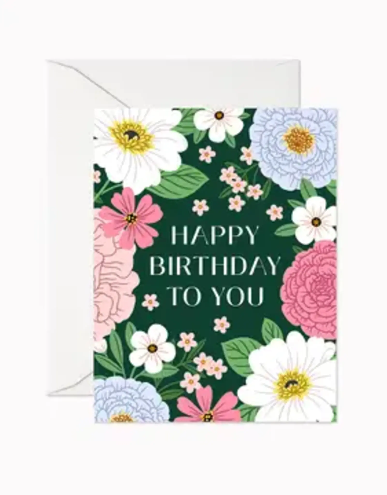 Linden Paper Co Card, Happy Birthday To You