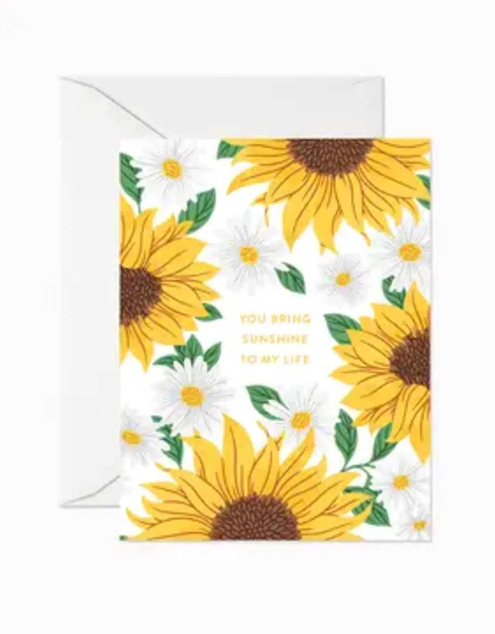 Linden Paper Co Card, Sunshine Flowers