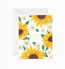 Linden Paper Co Card, Sunshine Flowers