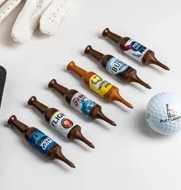 Putt Light Golf Co Beer Bottle Golf Tees, PAR