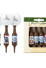 Putt Light Golf Co Beer Bottle Golf Tees, Variety Pack