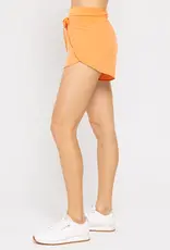 Mono B Dolphin Shorts Terracotta