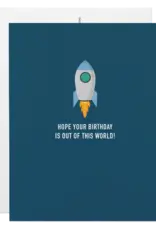 Classy Cards Creative Card, Rocket