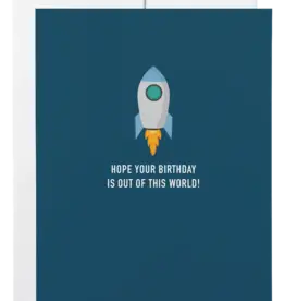 Classy Cards Creative Card, Rocket