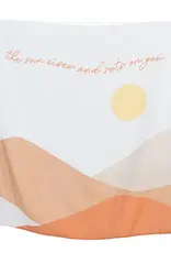 Lulujo Baby's 1st Year Swaddle & Milestone Cards - Sunrise