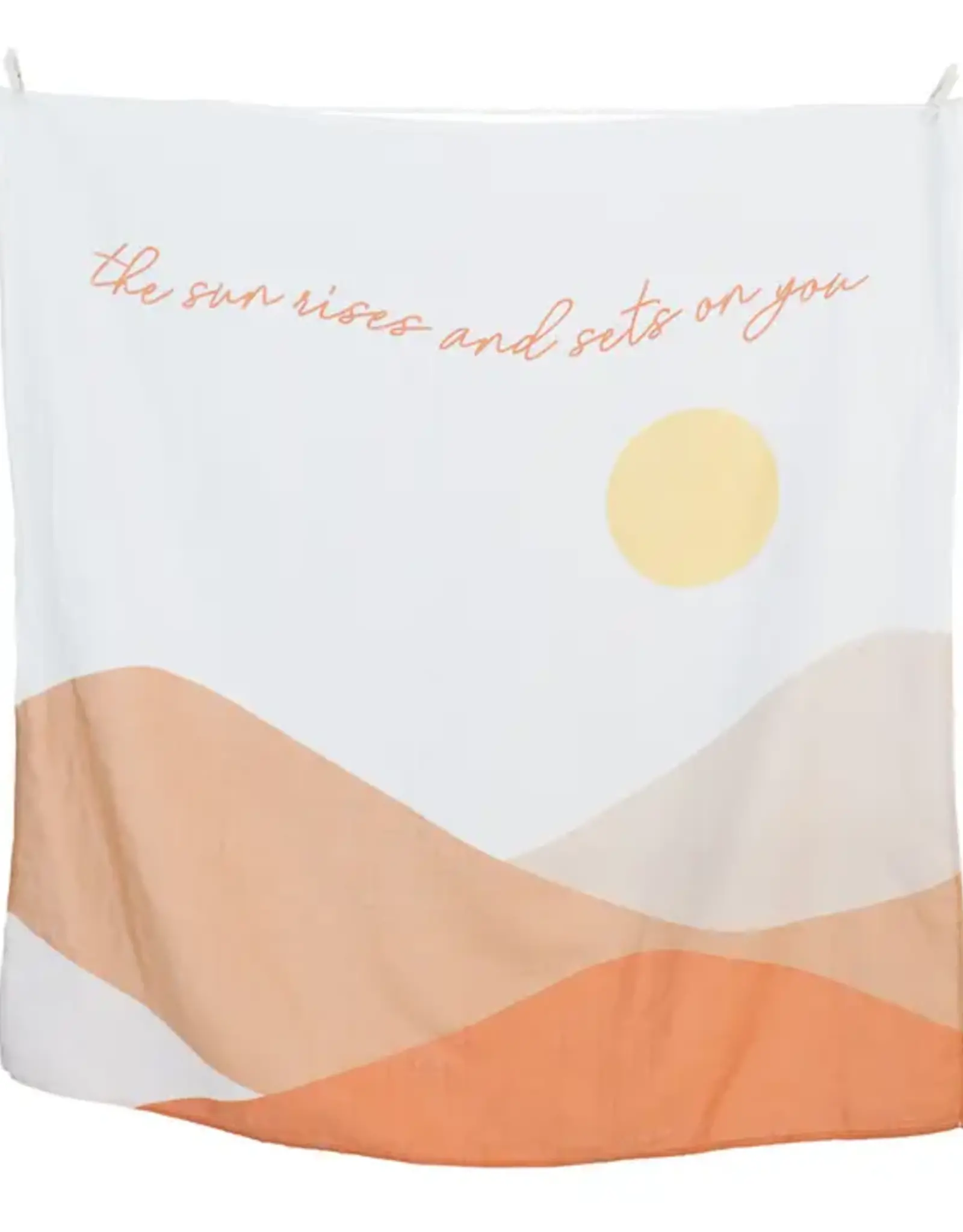 Lulujo Baby's 1st Year Swaddle & Milestone Cards - Sunrise