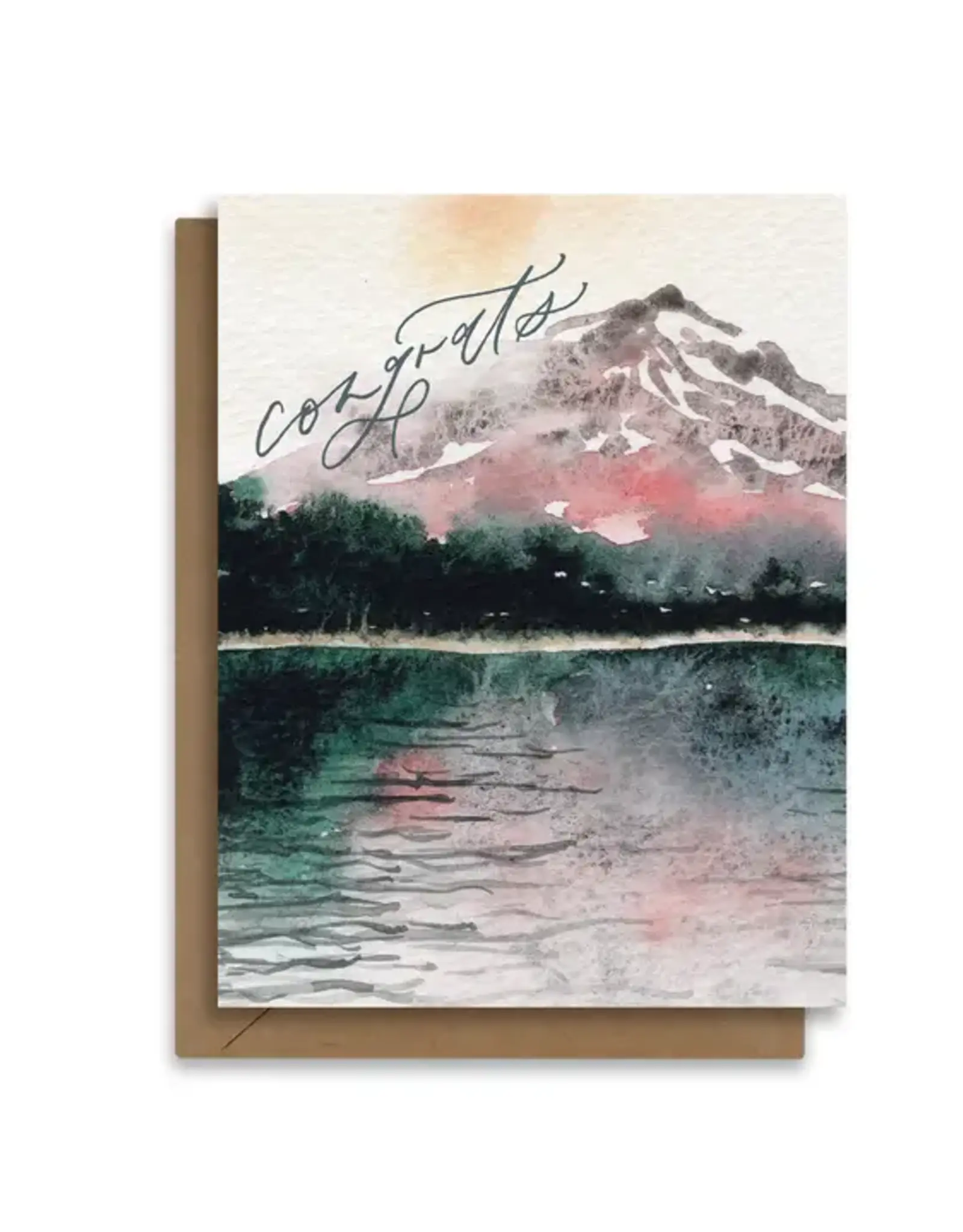 Paperbec Design Co Cards-Mountain Congrats