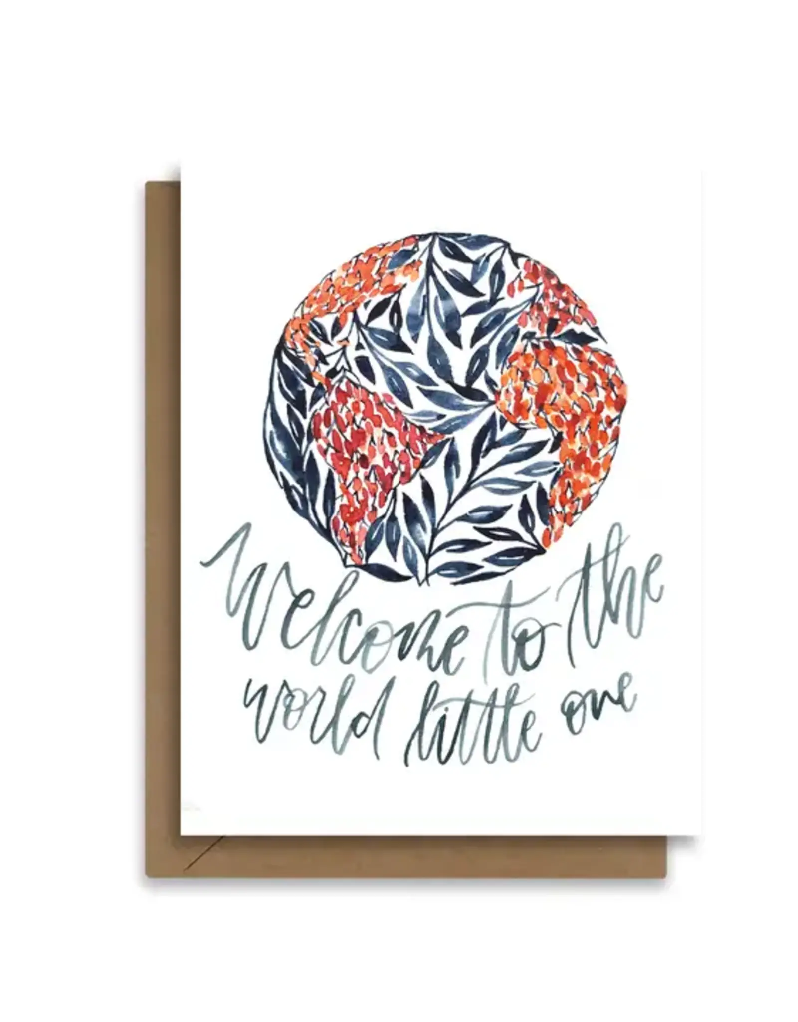 Paperbec Design Co Cards- World Baby