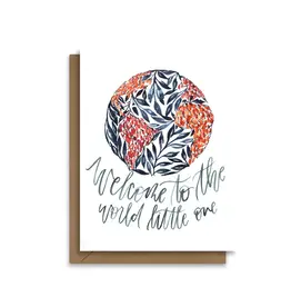Paperbec Design Co Cards- World Baby