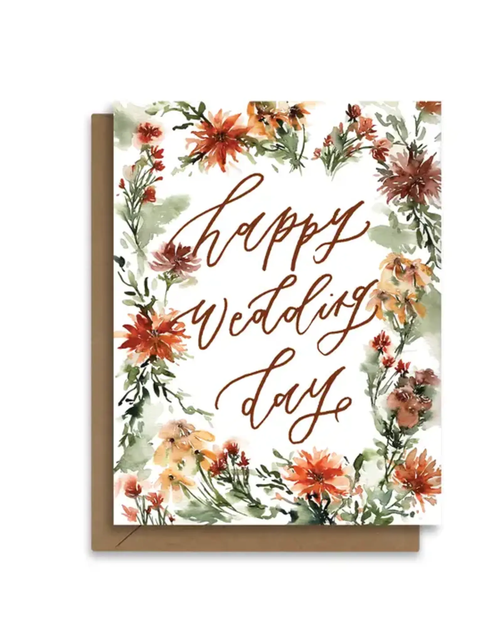 Paperbec Design Co Cards-Retro Wildflowers Wedding