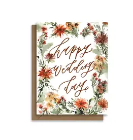Paperbec Design Co Cards-Retro Wildflowers Wedding