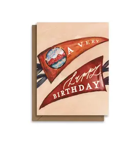 Paperbec Design Co Cards-Park Pennant Birthday