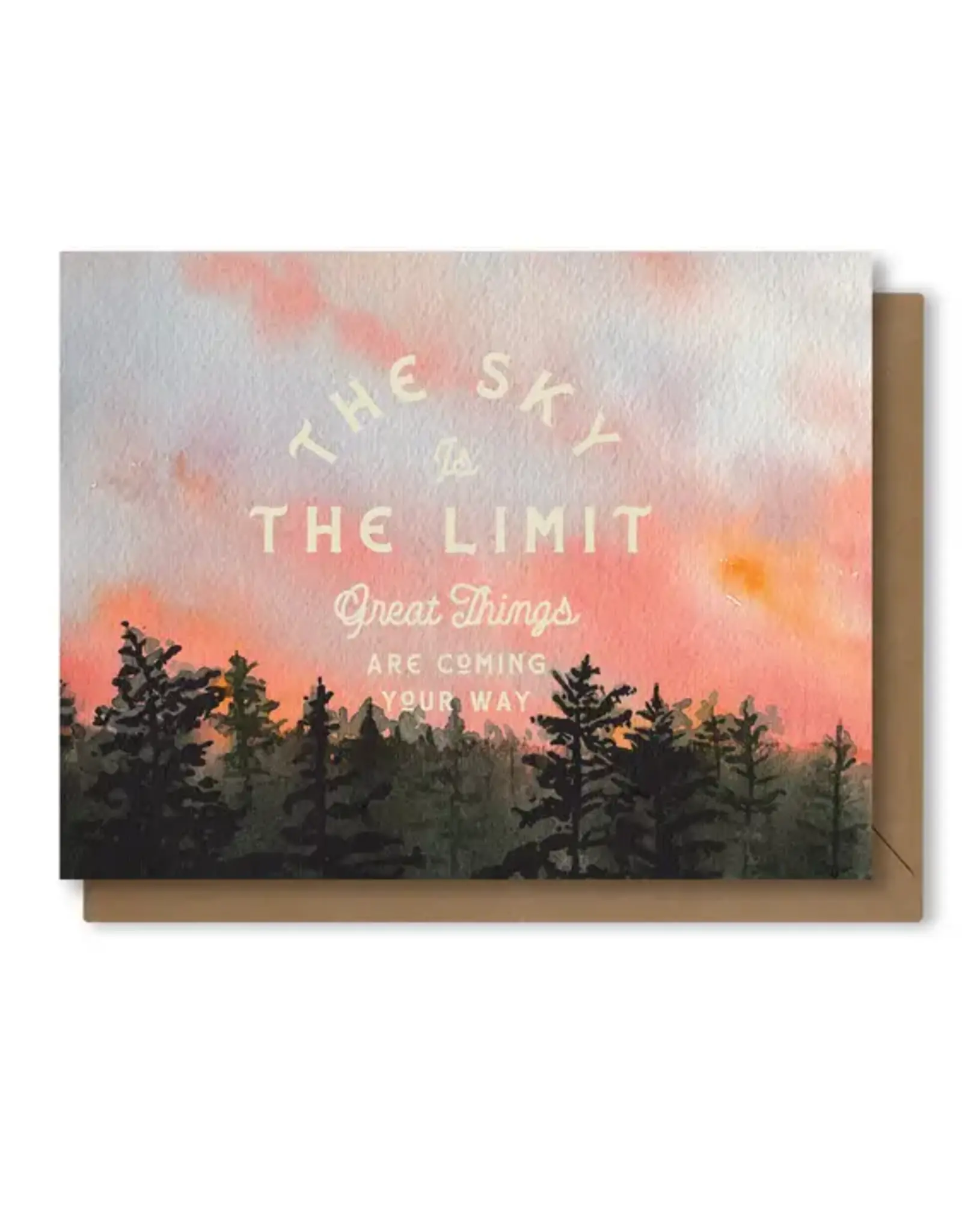 Paperbec Design Co Cards- The Sky Is The Limit