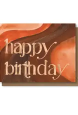 Paperbec Design Co Cards-Retro Stripes Birthday