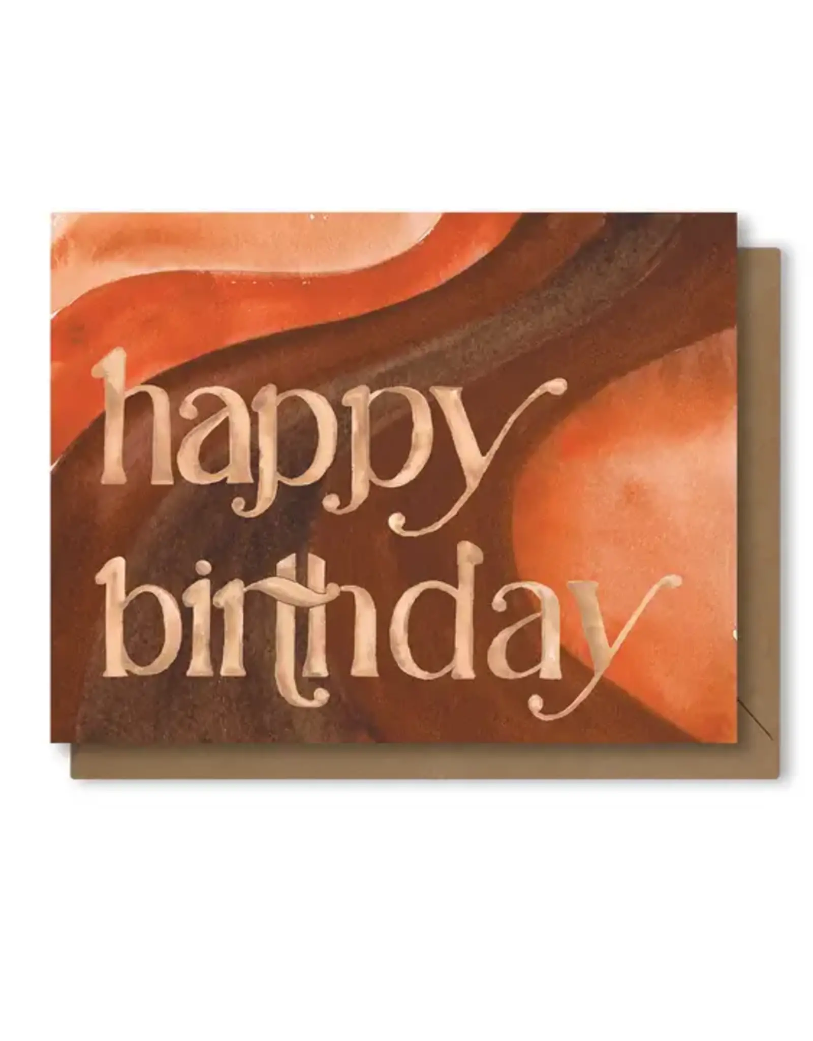 Paperbec Design Co Cards-Retro Stripes Birthday