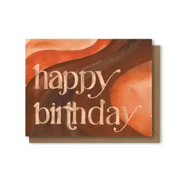 Paperbec Design Co Cards-Retro Stripes Birthday