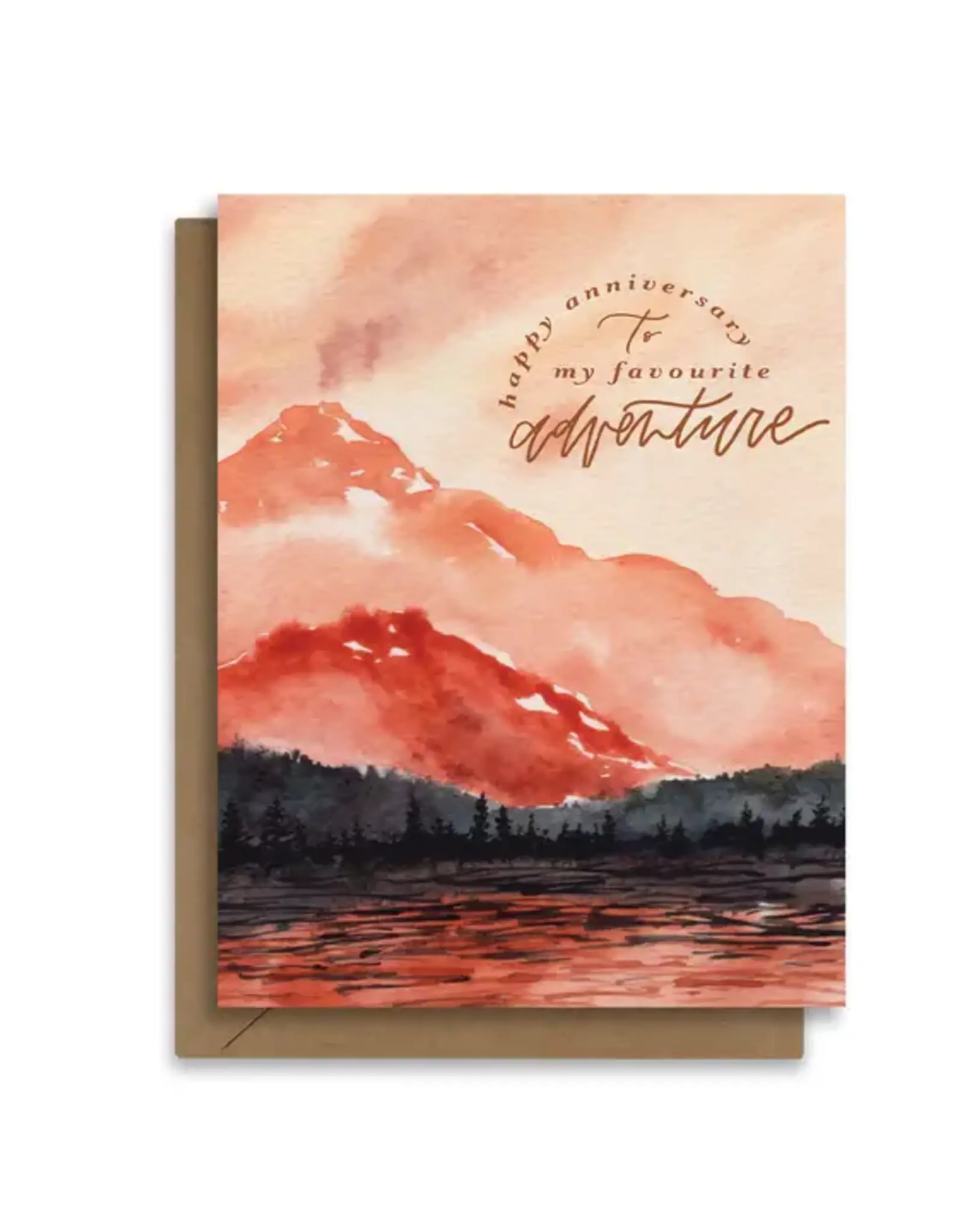 Paperbec Design Co Cards-Fav Adventure Anniversary