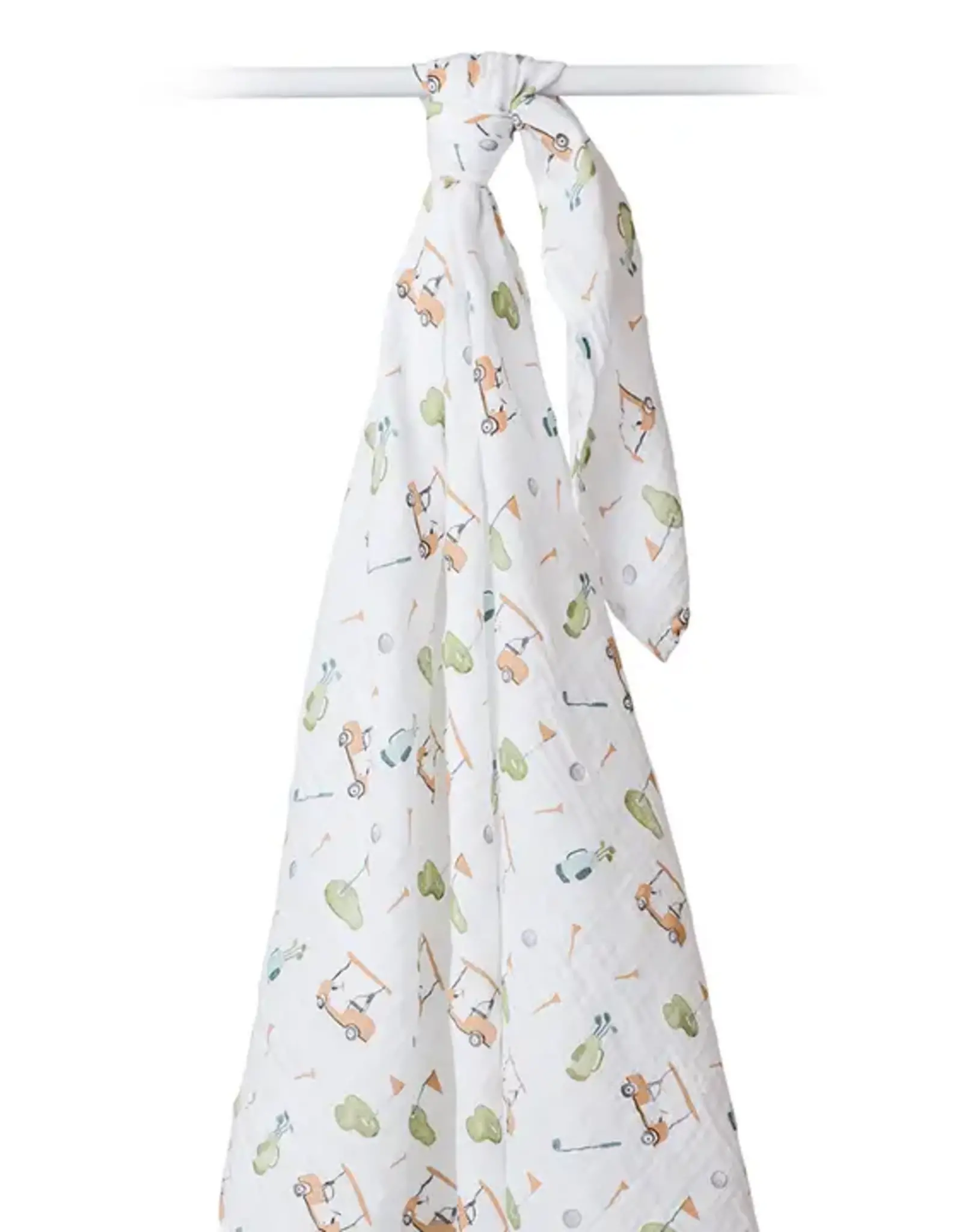 Lulujo Classic Muslin Swaddle - Golf
