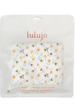 Lulujo Cotton Change Pad Cover- Vintage Floral
