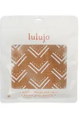 Lulujo Cotton Change Pad Cover - Mudcloth