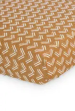 Lulujo Cotton Crib Sheet - Mudcloth